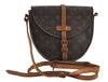 Authentic Louis Vuitton Monogram Chantilly MM Shoulder Bag M51233 Junk 9865I