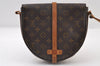 Authentic Louis Vuitton Monogram Chantilly MM Shoulder Bag M51233 Junk 9865I