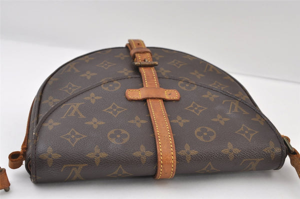 Authentic Louis Vuitton Monogram Chantilly MM Shoulder Bag M51233 Junk 9865I