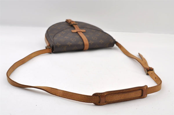 Authentic Louis Vuitton Monogram Chantilly MM Shoulder Bag M51233 Junk 9865I