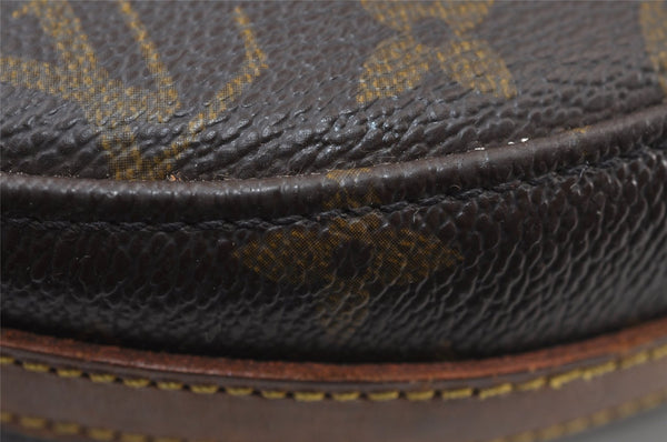 Authentic Louis Vuitton Monogram Chantilly MM Shoulder Bag M51233 Junk 9865I