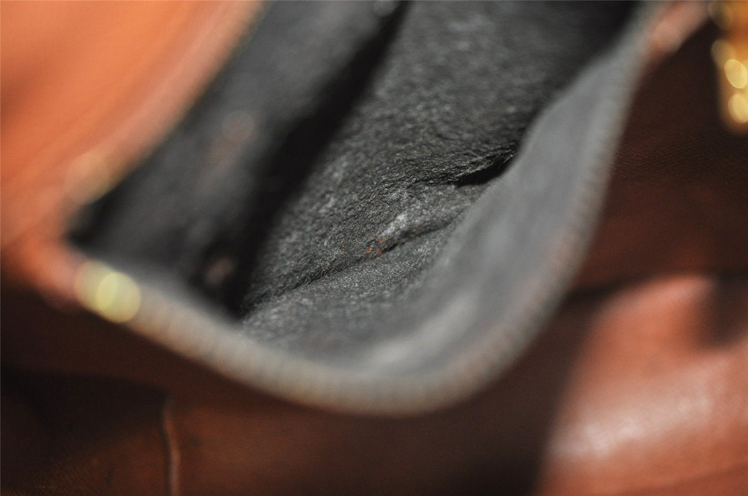 Authentic Louis Vuitton Monogram Chantilly MM Shoulder Bag M51233 Junk 9865I