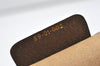 Authentic GUCCI Web Sherry Line Clutch Hand Bag Purse GG PVC Leather Brown 9866I
