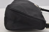 Authentic PRADA Vintage Nylon Tessuto Hand Bag Pouch Purse Black 9867I