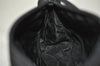 Authentic PRADA Vintage Nylon Tessuto Hand Bag Pouch Purse Black 9867I