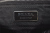 Authentic PRADA Vintage Nylon Tessuto Leather Shoulder Bag Bordeaux Red 9868I