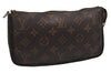 Authentic Louis Vuitton Monogram Pochette Accessoires Pouch M51980 LV Junk 9869I