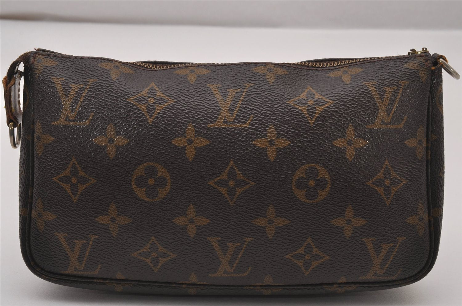 Authentic Louis Vuitton Monogram Pochette Accessoires Pouch M51980 LV Junk 9869I