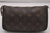 Authentic Louis Vuitton Monogram Pochette Accessoires Pouch M51980 LV Junk 9869I