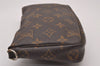 Authentic Louis Vuitton Monogram Pochette Accessoires Pouch M51980 LV Junk 9869I
