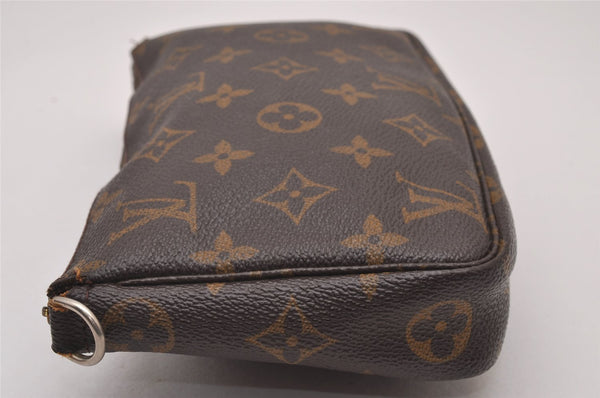 Authentic Louis Vuitton Monogram Pochette Accessoires Pouch M51980 LV Junk 9869I