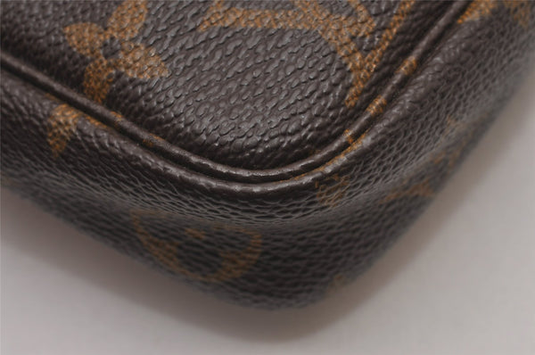 Authentic Louis Vuitton Monogram Pochette Accessoires Pouch M51980 LV Junk 9869I