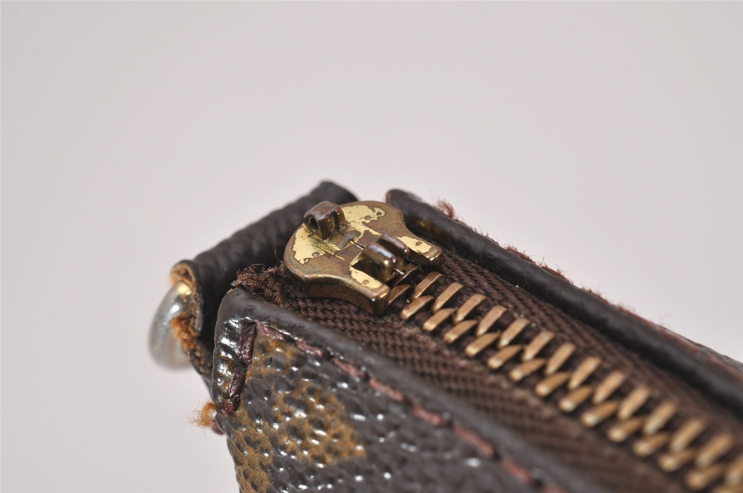 Authentic Louis Vuitton Monogram Pochette Accessoires Pouch M51980 LV Junk 9869I