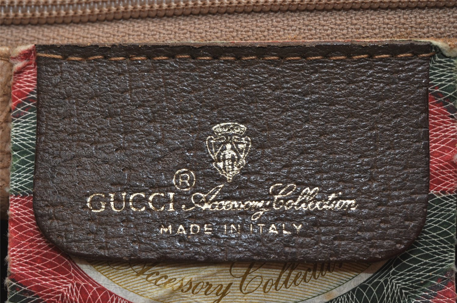 Auth GUCCI Web Sherry Line Shoulder Cross Bag GG PVC Leather Brown Junk 9869J