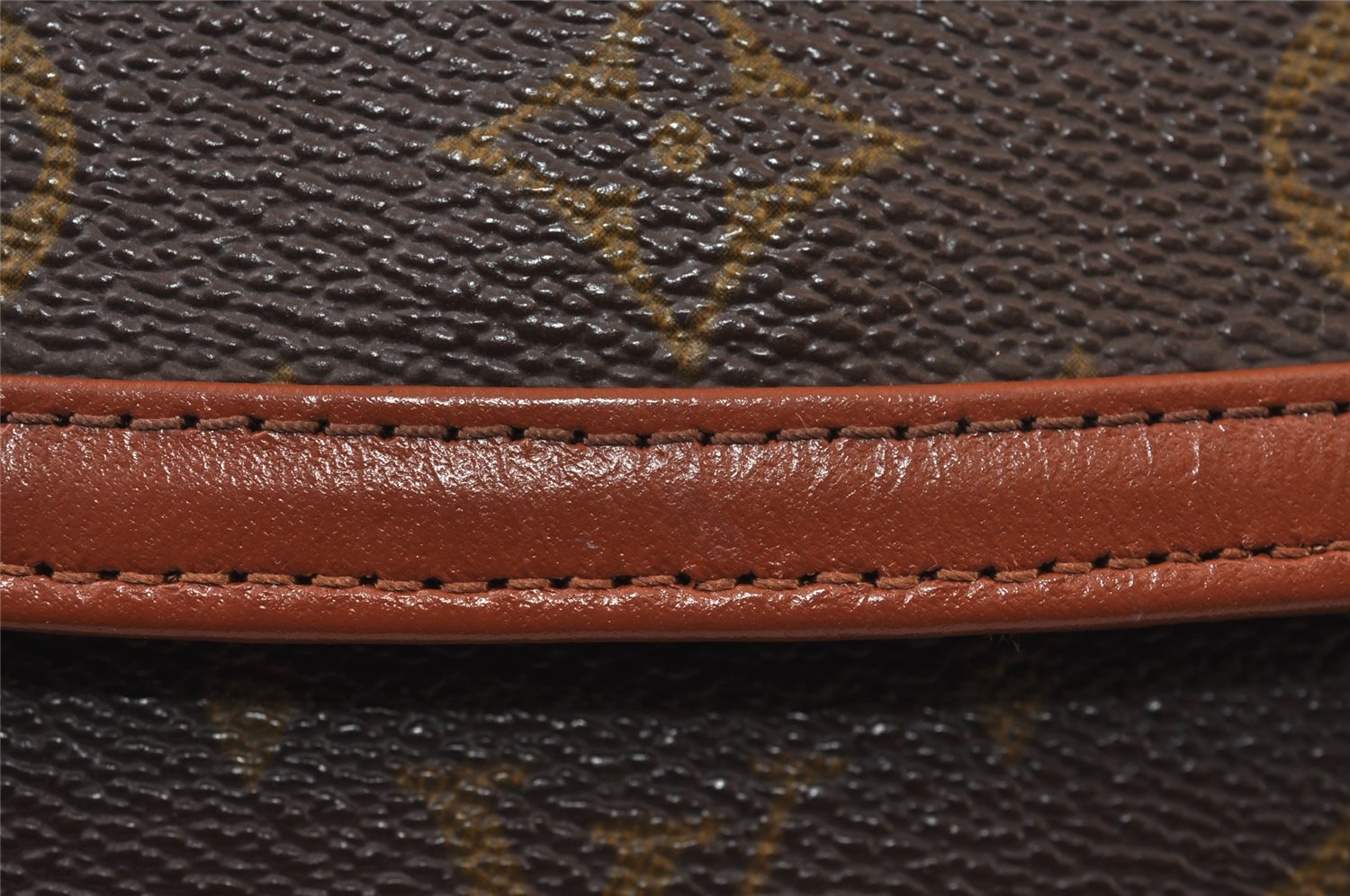 Auth Louis Vuitton Monogram Pochette Dame PM Clutch Hand Bag Old Model LV 9870I