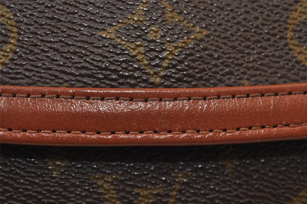 Auth Louis Vuitton Monogram Pochette Dame PM Clutch Hand Bag Old Model LV 9870I