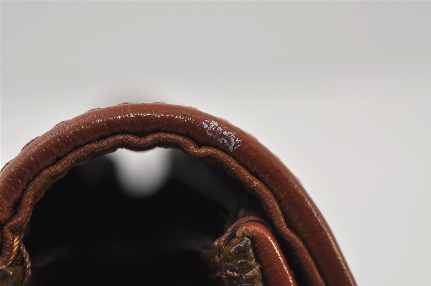 Auth Louis Vuitton Monogram Pochette Dame PM Clutch Hand Bag Old Model LV 9870I