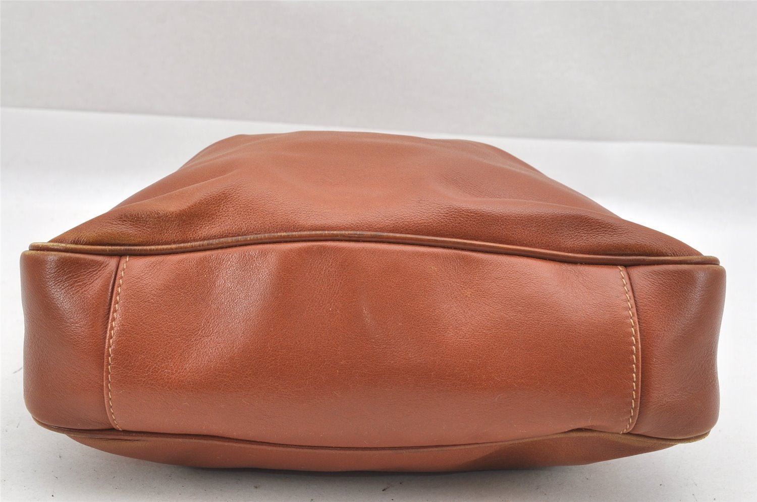 Authentic GUCCI Bamboo 2Way Shoulder Hand Bag Leather Brown Junk 9871I