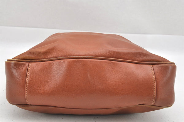 Authentic GUCCI Bamboo 2Way Shoulder Hand Bag Leather Brown Junk 9871I