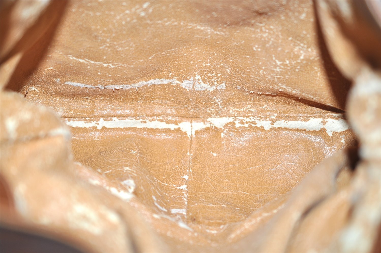 Authentic GUCCI Bamboo 2Way Shoulder Hand Bag Leather Brown Junk 9871I