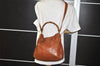 Authentic GUCCI Bamboo 2Way Shoulder Hand Bag Leather Brown Junk 9871I