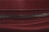 Authentic OLD COACH Vintage Shoulder Cross Body Bag Leather 9151 Red 9871J