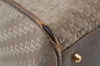 Authentic GUCCI 2Way Hand Boston Bag Purse GG Canvas Leather Beige 9872I