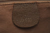Authentic GUCCI 2Way Hand Boston Bag Purse GG Canvas Leather Beige 9872I