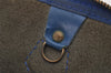 Authentic Louis Vuitton Epi Speedy 35 Hand Boston Bag Blue M42995 LV 9872J