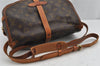 Authentic Louis Vuitton Monogram Saumur 30 Shoulder Cross Bag M42256 LV 9873J