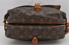 Authentic Louis Vuitton Monogram Saumur 30 Shoulder Cross Bag M42256 LV 9873J