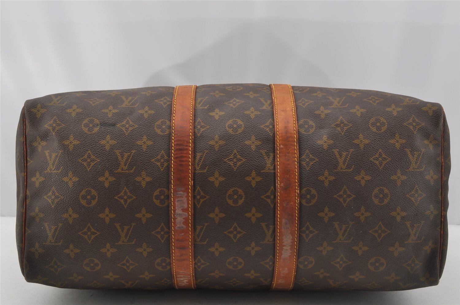 Authentic Louis Vuitton Monogram Keepall 45 Travel Boston Bag Old Model LV 9874I