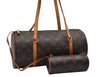 Authentic Louis Vuitton Monogram Papillon 30 Hand Bag M51385 LV 9874J