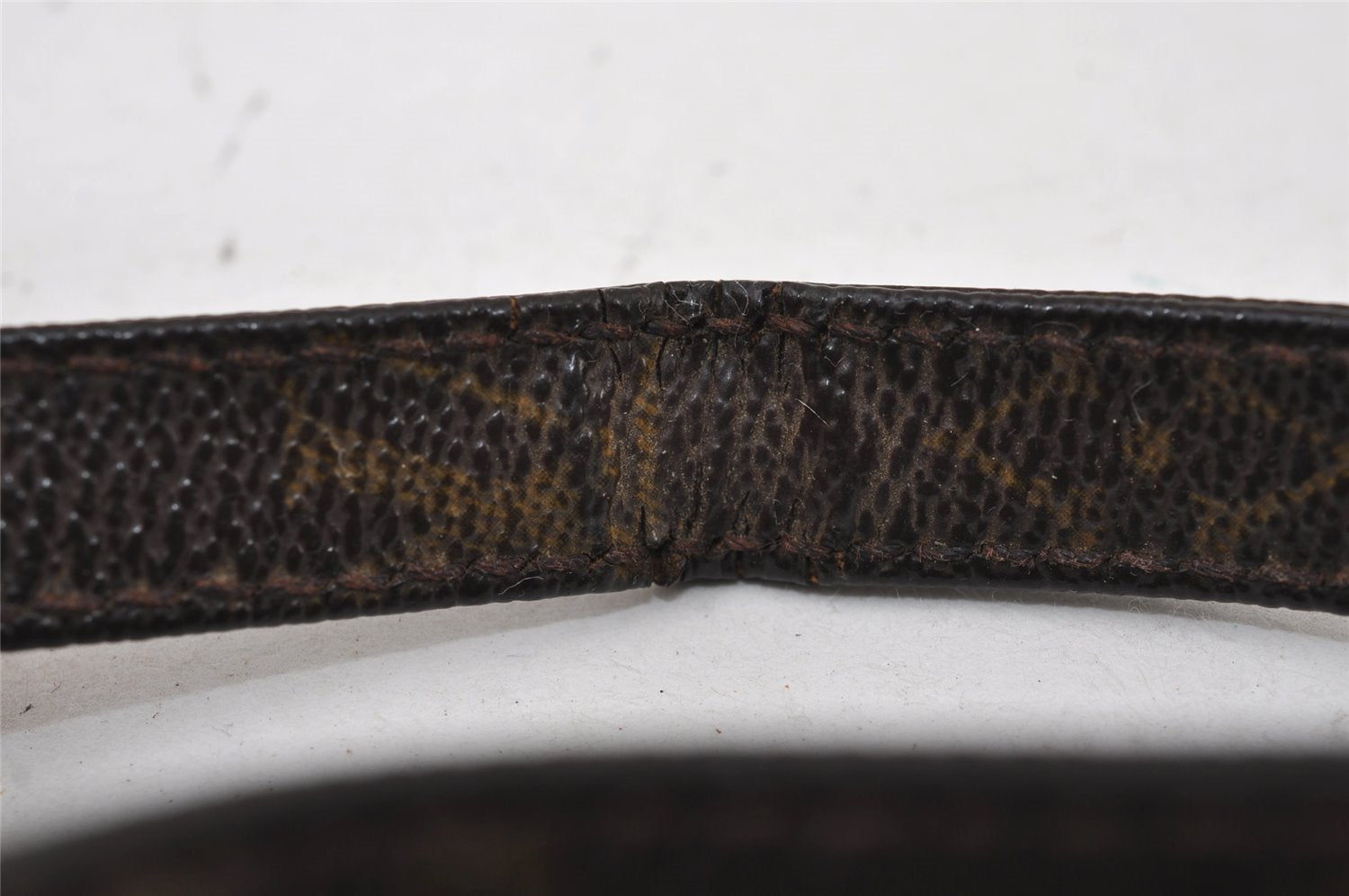 Authentic Louis Vuitton Monogram Marly Dragonne GM M51825 Clutch Bag Junk 9876I