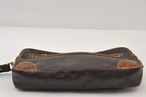 Authentic Louis Vuitton Monogram Marly Dragonne GM M51825 Clutch Bag Junk 9876I