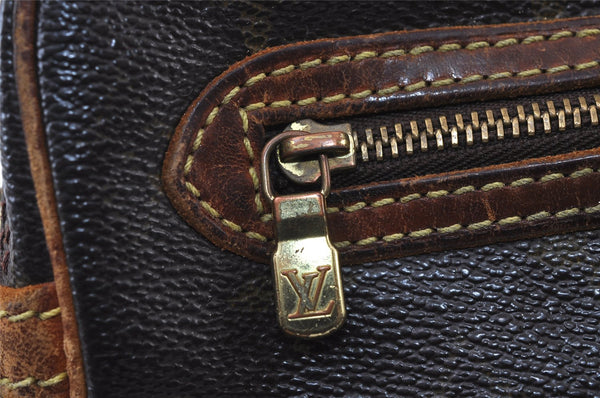 Authentic Louis Vuitton Monogram Marly Dragonne GM M51825 Clutch Bag Junk 9876I