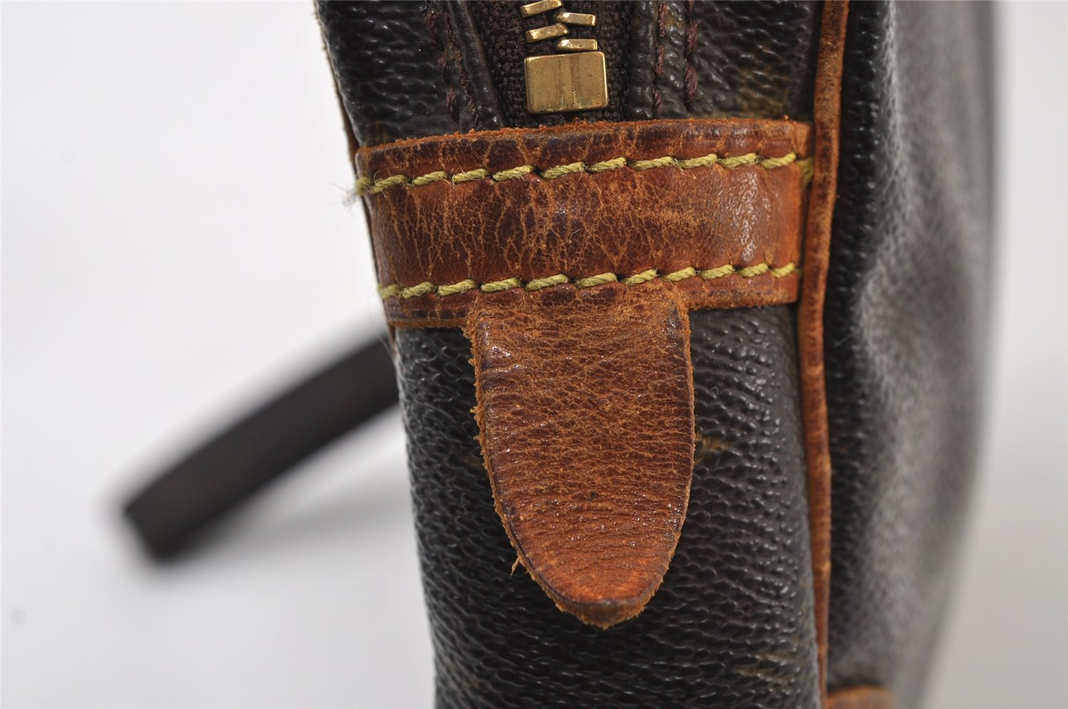 Authentic Louis Vuitton Monogram Marly Dragonne GM M51825 Clutch Bag Junk 9876I