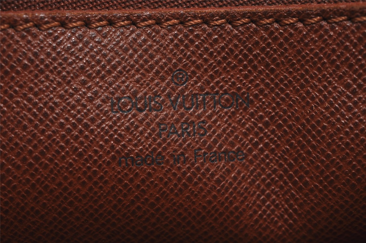 Authentic Louis Vuitton Monogram Marly Dragonne GM M51825 Clutch Bag Junk 9876I