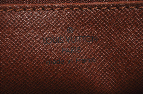 Authentic Louis Vuitton Monogram Marly Dragonne GM M51825 Clutch Bag Junk 9876I