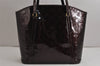 Authentic Louis Vuitton Vernis Avalon GM Shoulder Hand Bag M91566 Wine Red 9876J