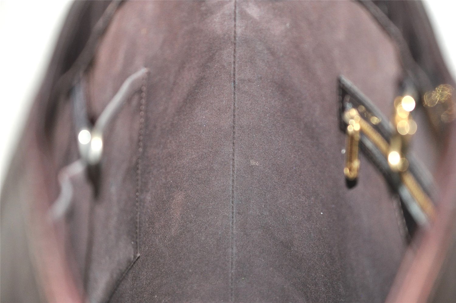 Authentic Louis Vuitton Vernis Avalon GM Shoulder Hand Bag M91566 Wine Red 9876J