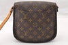 Auth Louis Vuitton Monogram Saint Cloud MM M51243 Shoulder Cross Bag Junk 9877I