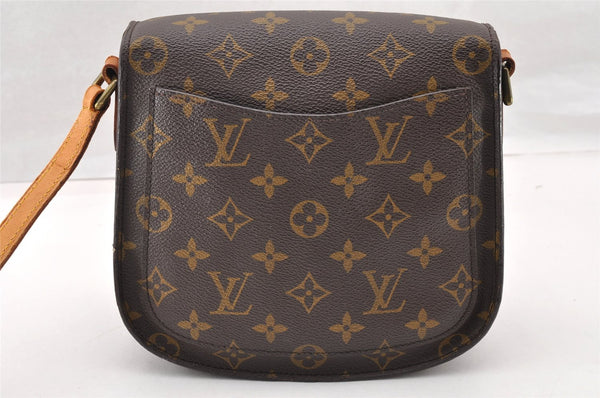 Auth Louis Vuitton Monogram Saint Cloud MM M51243 Shoulder Cross Bag Junk 9877I