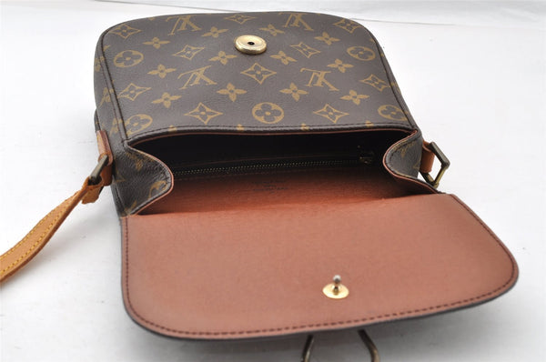 Auth Louis Vuitton Monogram Saint Cloud MM M51243 Shoulder Cross Bag Junk 9877I