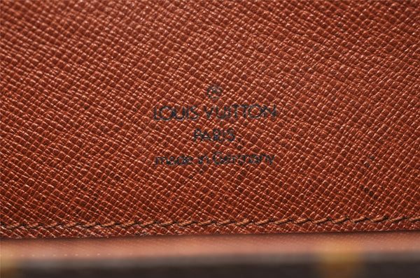 Auth Louis Vuitton Monogram Saint Cloud MM M51243 Shoulder Cross Bag Junk 9877I