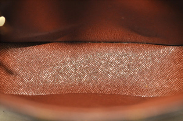 Auth Louis Vuitton Monogram Saint Cloud MM M51243 Shoulder Cross Bag Junk 9877I