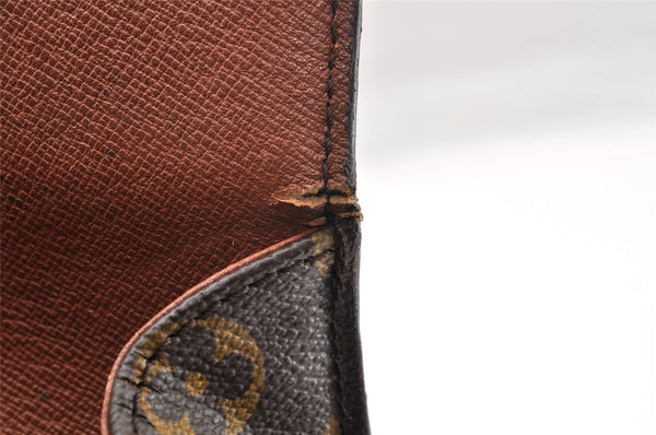 Auth Louis Vuitton Monogram Saint Cloud MM M51243 Shoulder Cross Bag Junk 9877I