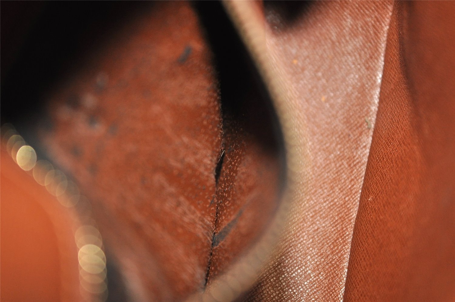 Auth Louis Vuitton Monogram Saint Cloud MM M51243 Shoulder Cross Bag Junk 9877I