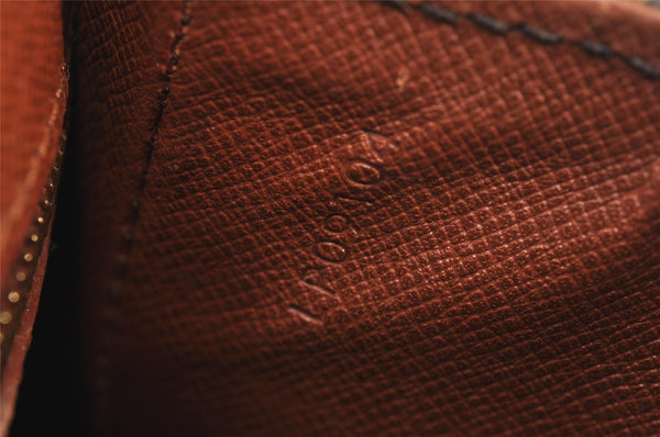 Auth Louis Vuitton Monogram Saint Cloud MM M51243 Shoulder Cross Bag Junk 9877I