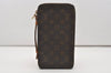 Authentic Louis Vuitton Monogram Organizer de Voyage Travel Case M60119 LV 9878I